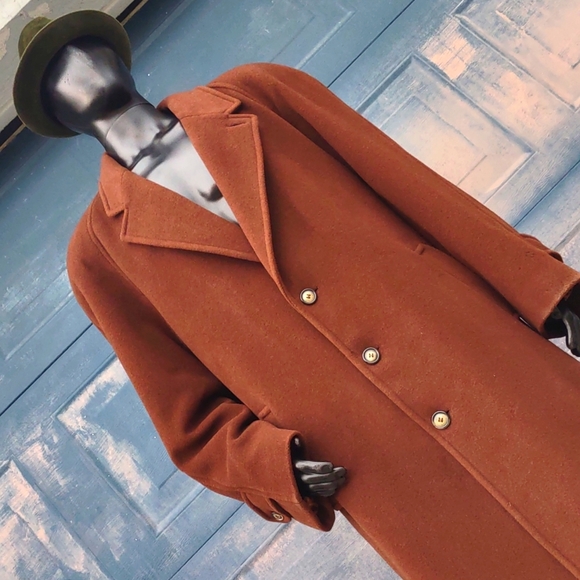 Mario Valente Men's Rare Italian Cashmere Wool Luxury Full Length Coat (Italy) - Picture 9 of 17